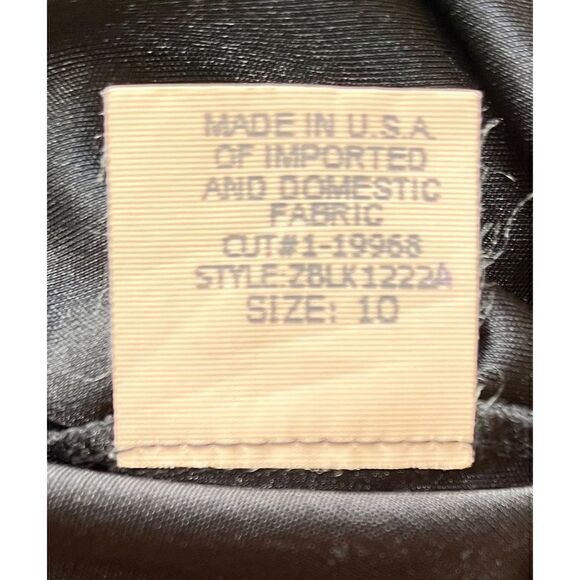 David Meister Cowl Neck Sheath Knee Length Dress in Black, Size 10 - Picture 11 of 15